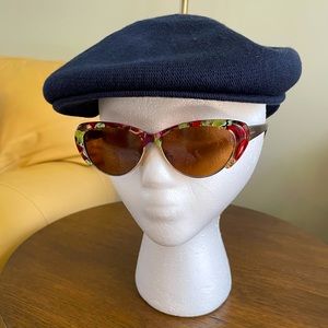 BCBG Max Azria cat eye sunglasses in “vamp”, red multi color, polarized